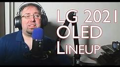 LG 2021 OLED Lineup as announced at CES