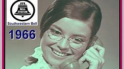 Vintage 1966 Telephone: "An Old Fashion Girl" Southwestern BELL Commercial Classic Short #7