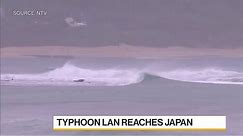 Typhoon Lan Makes Landfall in Japan