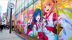 Akihabara in Tokyo 🐶🍻 Deep Anime Town ♪ 💖 4K ASMR non-stop 1 hour 01 minutes