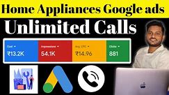 Easy Setup For Home Appliances Google ads | Google ads for home appliances | Home appliances ads