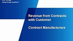 Revenue from Contracts with Customers: Contract Manufacturers