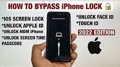 How to Unlock iPhone Screen and Apple ID When You Forgot Password | iPhone Unlock 2022