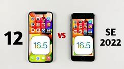 iPhone 12 Vs iPhone SE 2023 - SPEED TEST in 2023