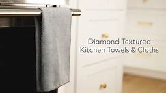 Diamond Textured Kitchen Towels & Cloths