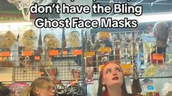 The Bling Ghost Face mask slays🫡 #horror#caufields #slasher #horror #halloween #halloweenstore #horro | Floresayly