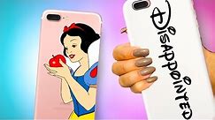 Disney Princess DIY Phone cases! Beauty and the Beast inspired!