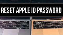 How to Reset Apple ID password from MacBook, MacBook Air, MacBook Pro | Reset iCloud password on Mac
