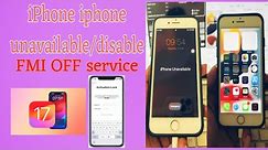 Iphone disabled - All working iOS 17 | Activation lock Permanently delete 2024 @Schoolkid237