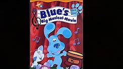 Blue's Clues: Blue's Big Musical Movie (2000 VHS)