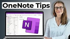 14 MUST-KNOW OneNote Tips & Tricks For Productivity