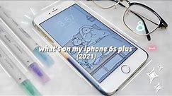 what's on my iphone 6s plus? ~aesthetic vlog