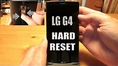LG G4 Hard Reset (Factory Reset)