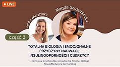 Totalna biologia - cz2. - nadwaga, otyłość, insulinooporność | Iwona Wierzbicka LIVE