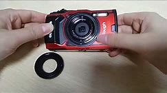 How to amount JJC RN T01 lens adapter on to Olympus TG 5