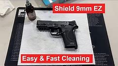 How to Clean M&P Shield 9mm EZ or Equalizer with 4 Tools. Disassembly (field strip) and Re-assembly