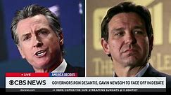 Ron DeSantis vs. Gavin Newsom in 1-on-1 debate Thursday night
