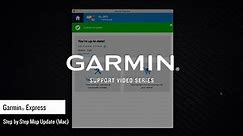 Support: Garmin Automotive Map Updates (Mac)