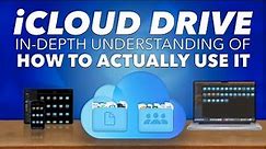 How to use iCLOUD DRIVE on your Mac, iPhone and iPad - IN DEPTH understanding of syncing your files!