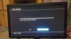 how to fix Cannot start the ps4 | safe mode Loop -Solution