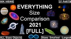 EVERYTHING Size Comparison 2021 [FULL]