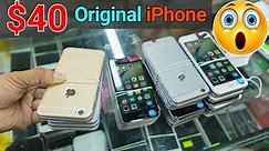 😱Original iPhone Just Only $40 - Chinese Wholesale Market Tour