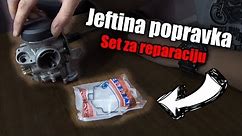 JEFTINA popravka karburatora - Set za reparaciju