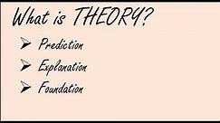 What is Theory