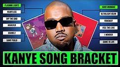 The Ultimate Kanye West Song Bracket