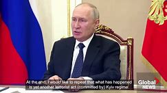 Crimea bridge attack: Putin says Russia will respond to ‘terrorist act’ in Kerch Strait