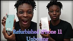 Unboxing A Certified Refurbished iPhone 11 In 2021 From eBay