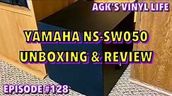 Yamaha NS-SW050 Subwoofer : Unboxing & Review : Vinyl Community