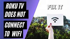 How To Connect Roku TV to WiFi