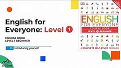 English for Everyone - Level 1 Beginner - Course Book / 01 Introducing yourself/