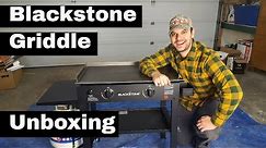 Unboxing the Blackstone 28 Inch Griddle Cooking Station