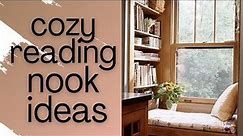 Cozy Reading Nook Ideas