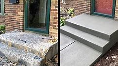 How to Build Cement Steps