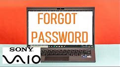 Fix Forgot PASSWORD Any Sony VAIO Laptop (Bypass Login Windows 10 11 8 7 Z 2022 Can't Remember Help)