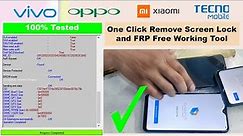 One Click Unlock Any Phone Screen Lock, FRP, Remove Free Working Tool | Free Unlock Tool 2021