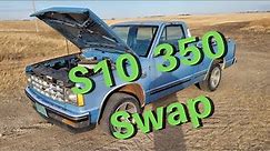 Chevy S-10 350 V-8 Swap Completed And Test Drive