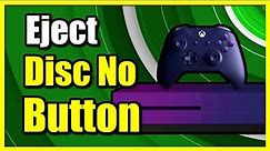 How to Eject DISC on Xbox One with Broken Eject Button (Easy Tutorial)