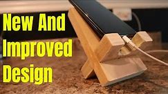 Diy Wooden Cell Phone Stand For Beginners ( The Easy Way )