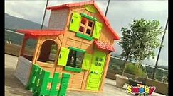 Domek ogrodowy dla dzieci Duplex Smoby od "ZABAWLANDIA".