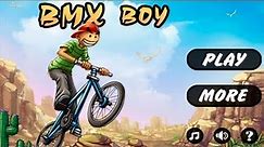 BMX Boy - Android. Bmx Boy gameplay. The game "BMX Boy" is so easy but super fun.