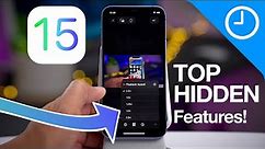 iOS 15 - top hidden features for iPhone! - do you know them all?