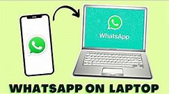 How to Download/Install/Setup WhatsApp on PC/Laptop Windows 10/11