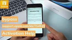 How to Bypass support.apple.com/kb/TS4515 on iPhone iOS 14 without Apple ID or Passcode