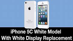 iPhone 5C White (Black to White) Display Replacement - Under 3 Min (Sped up with Music)