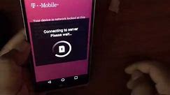 How to Unlock LG G Stylo T-Mobile LG-H631 T-Mobile Device Unlock App " Unlock Failed " ?