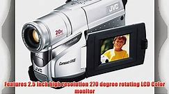 JVC GR-AXM17U Compact VHS Camcorder w/20x Optical Zoom